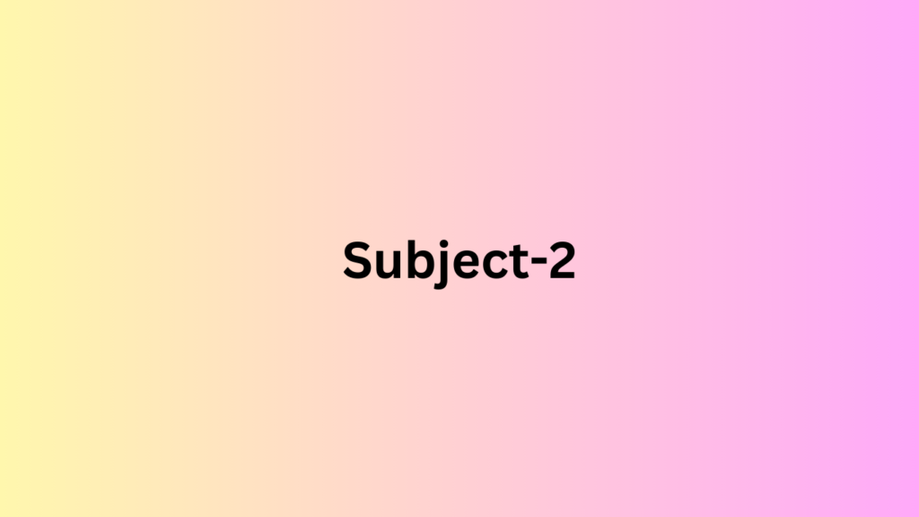 Subject-2