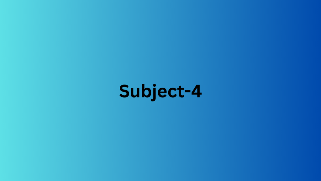 Subject-4